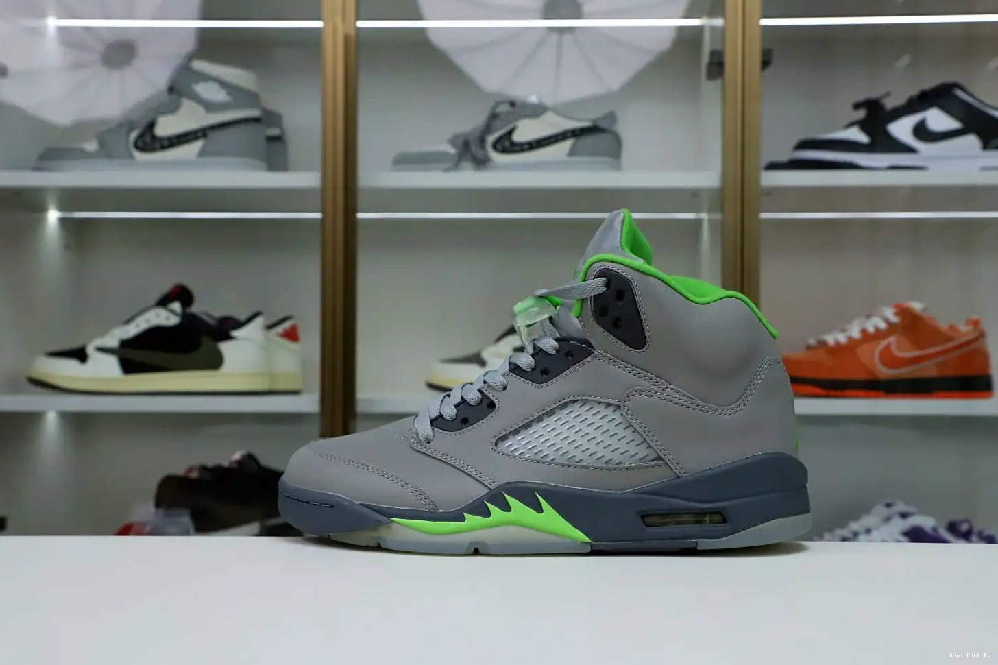 2022 AIR Kimikick 5 BEAN' RETRO JORDAN 'GREEN 0507